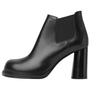 Ботинки Челси женские черный Bottega Veneta