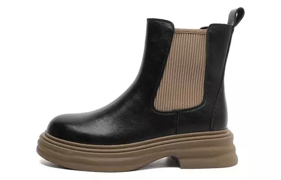 Ботинки Челси женские черный Daphne