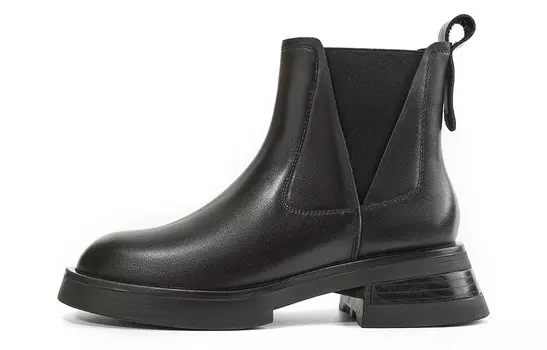 Ботинки Челси женские черный Eblan