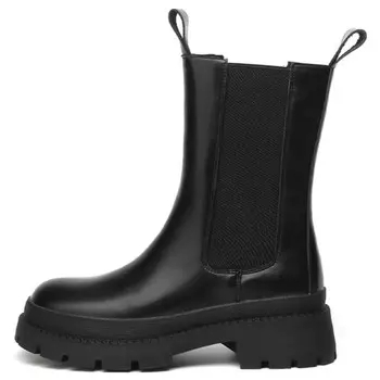 Ботинки Челси женские черный Kekafu