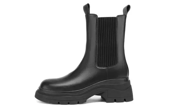 Ботинки Челси женские черный Mio