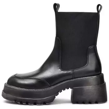 Ботинки Челси женские черный Toomanyshoes