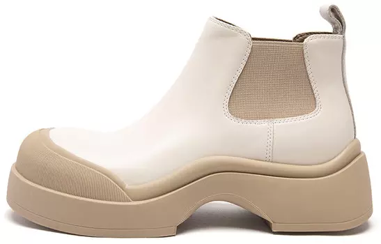 Ботинки Челси женские, цвет белый Anthony Miles