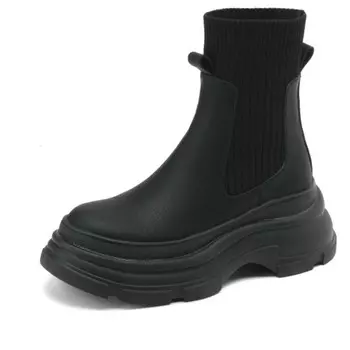 Ботинки Челси женские Echo&Yolo, хаки