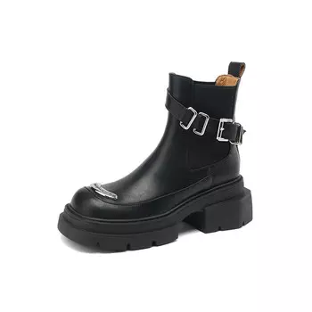 Ботинки Челси женские Five-Nine Dan Seven, цвет Black Fleece-lined