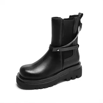 Ботинки Челси женские Foxer, коричневый