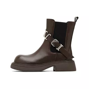 Ботинки Челси женские Honey Girl, коричневый