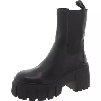 Ботинки челси женские из баллистической кожи Steve Madden, черный