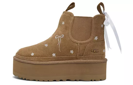 Ботинки Челси женские коричневые Ugg