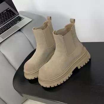 Ботинки Челси женские O.L, серый