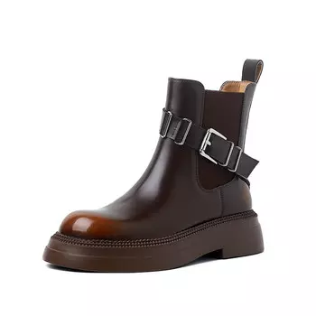 Ботинки Челси женские Pvaj, коричневый