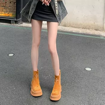 Ботинки Челси женские Pvaj, желтый