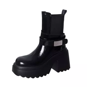 Ботинки Челси женские Quicheshoes, черный