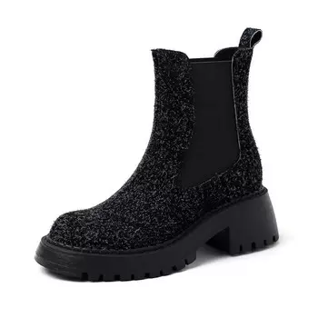 Ботинки Челси женские Su Yanjiao, цвет Coffee