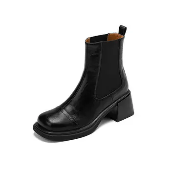 Ботинки Челси женские Su Yanjiao, коричневый