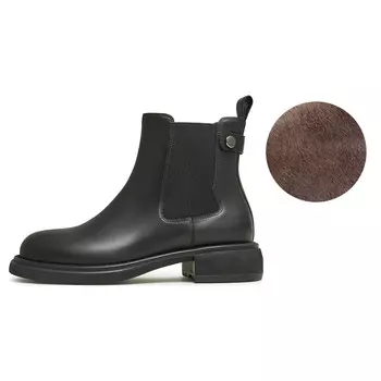 Ботинки Челси женские Teenmix, черный