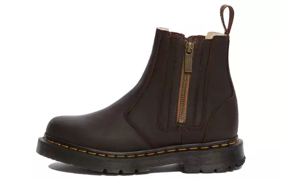 Ботинки челси женские темно-коричневые Dr.Martens