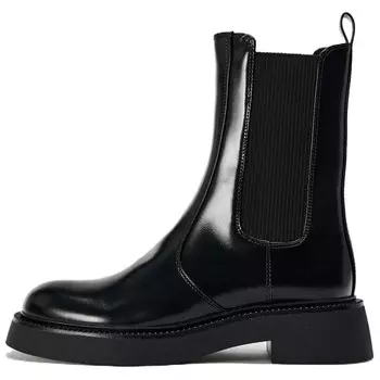 Ботинки Челси женские Zara, черный