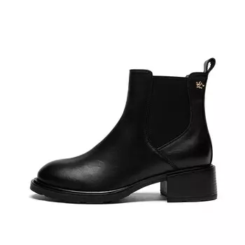 Ботинки Челси женские Zhr, черный