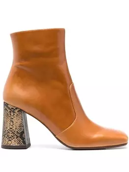 Ботинки Chie Mihara 85 мм Oysi, коричневый