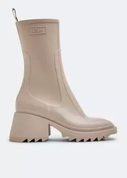 Ботинки CHLO Betty rain boots, бежевый