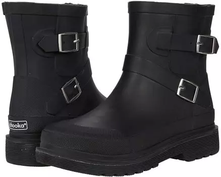 Ботинки Chooka Moto Mid Rain Boots, черный