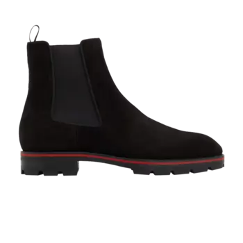 Ботинки Christian Louboutin Alpinono Flat Chelsea Boot, черный