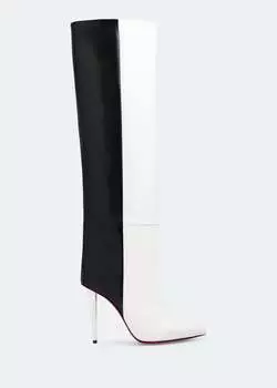 Ботинки Christian Louboutin Astrilarge Botta 100, белый