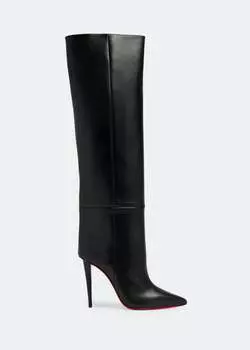 Ботинки Christian Louboutin Astrilarge Botta 100, черный