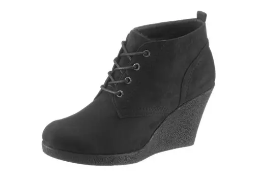 Ботинки CITY WALK Lace-Up Ankle Boots, черный