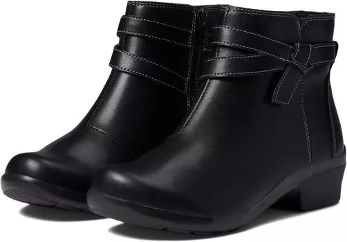 Ботинки Clarks Angie Spice, цвет Black Leather