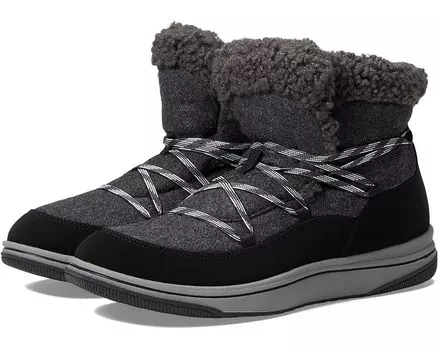 Ботинки Clarks Breeze Glacier, цвет Black Textile
