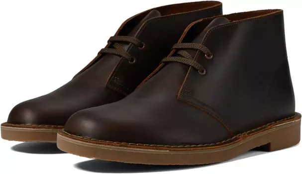 Ботинки Clarks Bushacre 3, цвет Dark Brown Leather