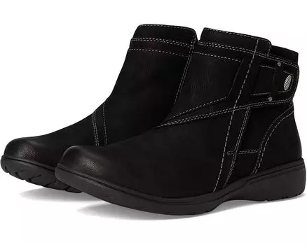 Ботинки Clarks Carleigh Style, цвет Black Nubuck