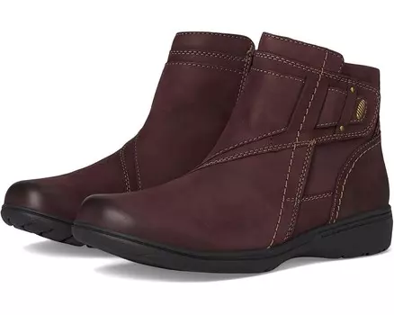 Ботинки Clarks Carleigh Style, цвет Wine Nubuck