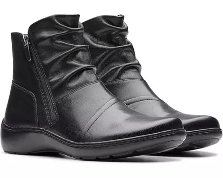 Ботинки Clarks Cora Pace, черный