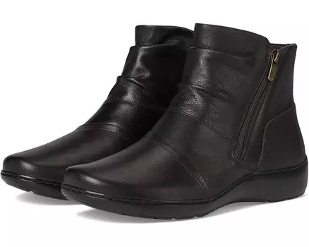 Ботинки Clarks Cora Pace, цвет Chocolate Leather