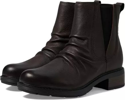 Ботинки Clarks Hearth Rose, цвет Dark Brown