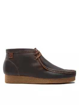 Ботинки Clarks, коричневый