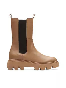 Ботинки Clarks Leder Chelsea, светло-коричневый