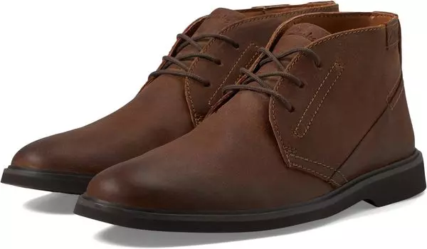 Ботинки Clarks Malwood Top, цвет Cola Suede