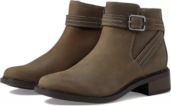 Ботинки Clarks Maye Strap, цвет Dark Taupe Leather