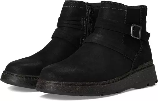 Ботинки Clarks Noralyn Strap, цвет Black Suede