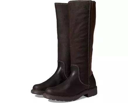 Ботинки Clarks Opal Glow, цвет Dark Brown Leather