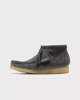 Ботинки Clarks Originals Wallabee Boot, цвет grey/blue suede