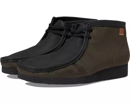 Ботинки Clarks Shacre Boot, цвет Dark Green Textile