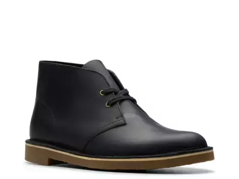 Ботинки Clarks Shepton Chukka, черная кожа