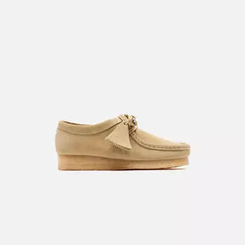 Ботинки Clarks Suede Wallabee, цвет Maple