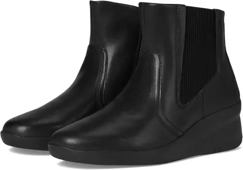 Ботинки Clarks Suttyn Rae, цвет Black Leather