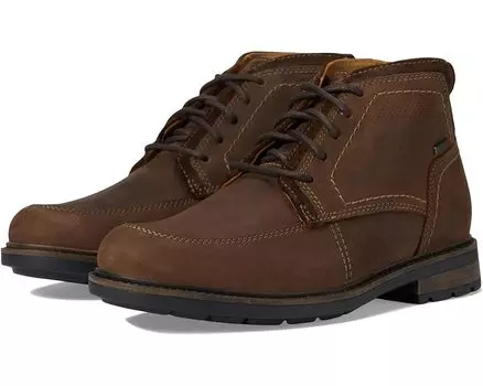 Ботинки Clarks Un Shire Hi Waterproof, цвет Dark Brown Leather